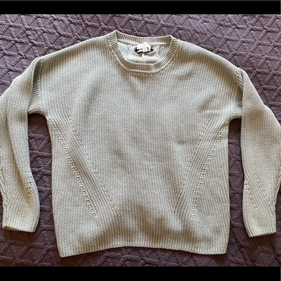 Lucky Brand Lace-up Back Sweater - Picture 1 of 3